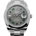 Super Clone Rolex Datejust Rhodium Dial 126300 “Wimbledon” Oyster 41 mm