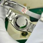 Super Clone Rolex Datejust Rhodium Dial 126300 “Wimbledon” Oyster 41 mm — bracelet detail
