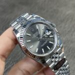 Super Clone Rolex Datejust Rhodium Dial 126334 Jubilee 41 mm — clasp and links