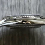 Super Clone Rolex Datejust Rhodium Dial 126334 “Wimbledon” Flutted/Jubilee 41 mm — side profile