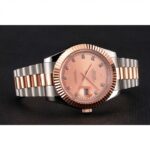 Super Clone Rolex Datejust Rose-Gold Dial REP016816 41 mm — bracelet detail