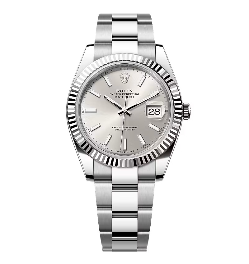 Super Clone Rolex Datejust Silver Dial 126334-0003 41 mm