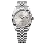 Super Clone Rolex Datejust Silver Dial 126334-0004 41 mm