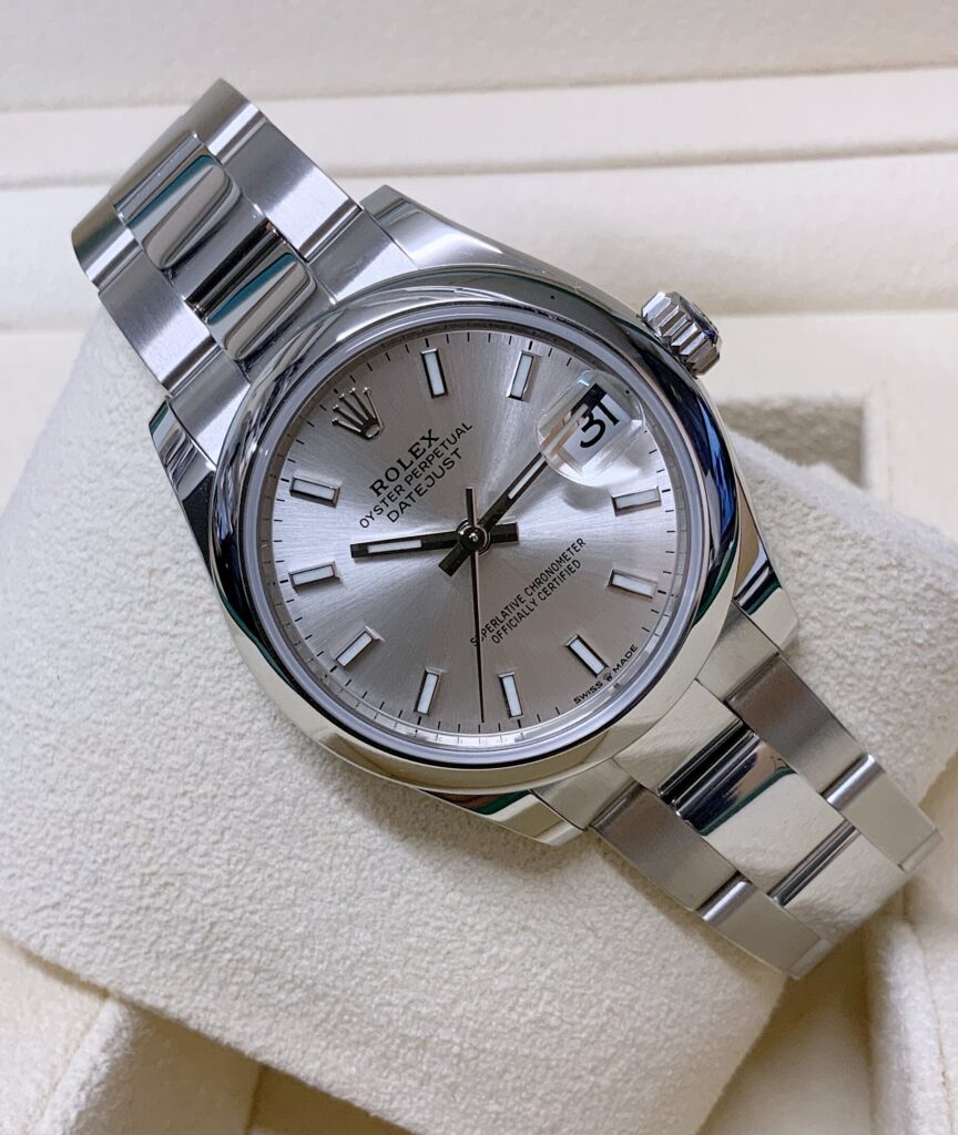 Super Clone Rolex Datejust Silver Dial 278240 31 mm — clasp and links