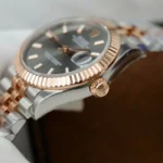 Super Clone Rolex Datejust Slate Dial 126231-0013 36 mm — case and bezel