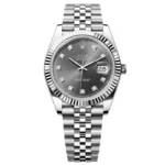 Super Clone Rolex Datejust Slate Diamond Dial 126334-0006 41 mm