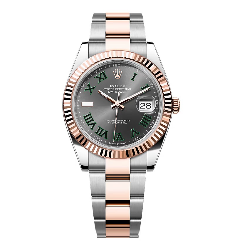 Super Clone Rolex Datejust Slate Roman Dial 126331-0015 41 mm