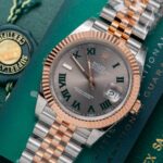 Super Clone Rolex Datejust Slate Roman Dial 126331-0016 41 mm — bracelet detail