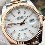 Super Clone Rolex Datejust White Dial 126231-0017 36 mm — bracelet detail