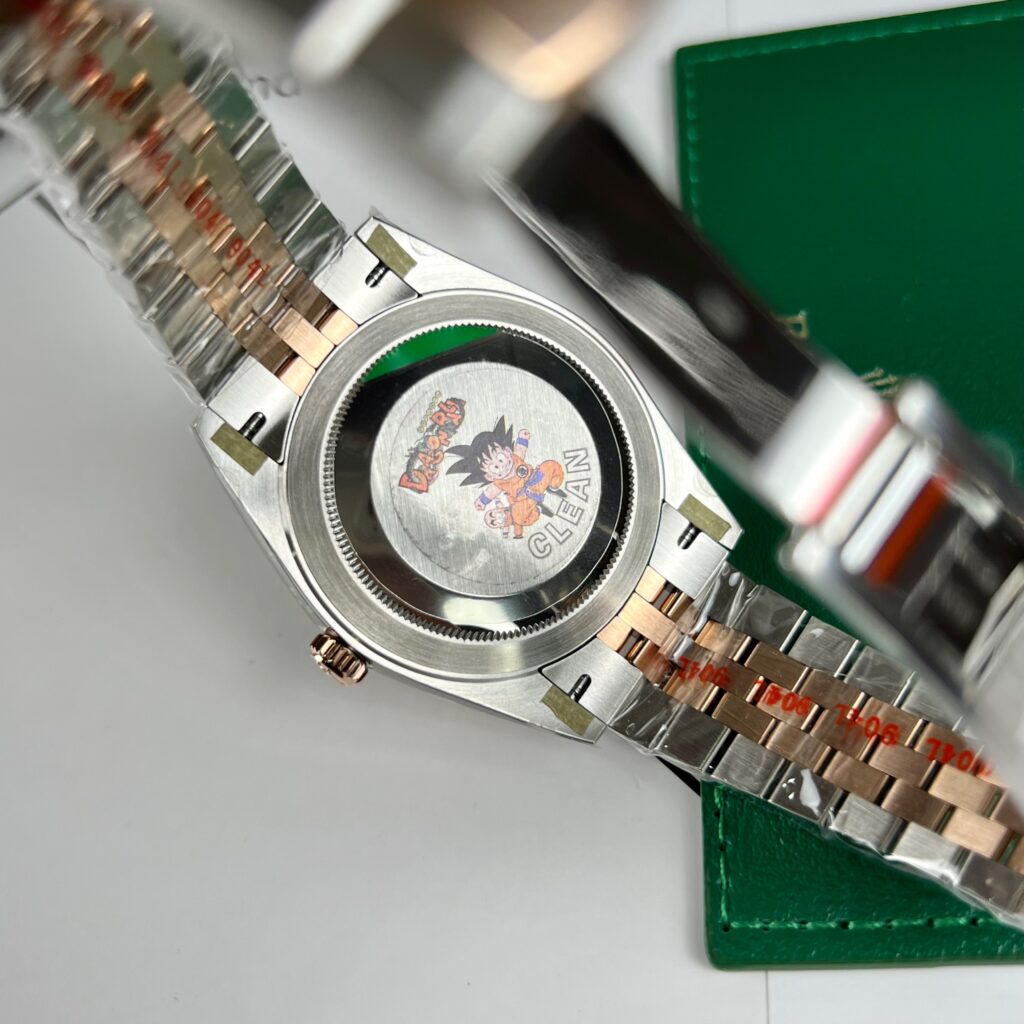 Super Clone Rolex Datejust White Dial 126231-0017 36 mm — movement / caseback view