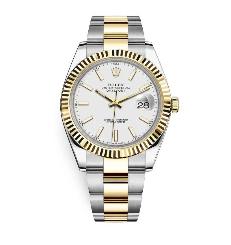 Super Clone Rolex Datejust White Dial 126333-0015 41 mm