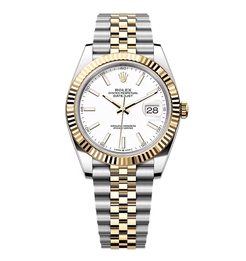 Super Clone Rolex Datejust White Dial 126333-0016 41 mm