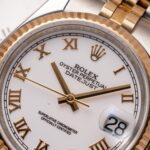 Super Clone Rolex Datejust White Roman Dial 126231-0015 36 mm — bracelet detail