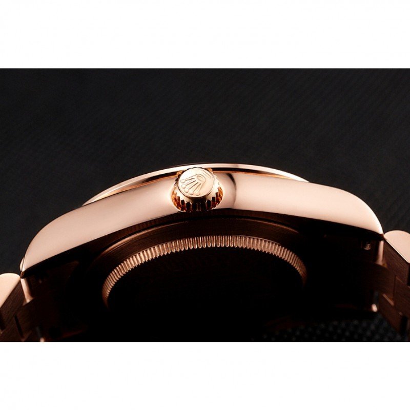 Super Clone Rolex Day-Date Black Dial 1454102 40 mm — view 9