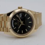 Super Clone Rolex Day-Date Black Dial 228238 40 mm — clasp and links
