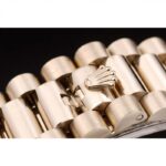 Super Clone Rolex Day-Date Black Dial 41998 40 mm — clasp and links