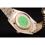 Super Clone Rolex Day-Date Black Dial 41998 40 mm — movement / caseback view