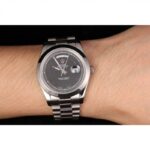 Super Clone Rolex Day-Date Black Dial 80294 40 mm — view 11