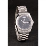 Super Clone Rolex Day-Date Black Dial 80294 40 mm — case and bezel
