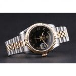 Super Clone Rolex Day-Date Black Dial SRL78 36 mm — bracelet detail