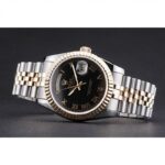 Super Clone Rolex Day-Date Black Dial SRL78 36 mm — side profile