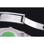 Super Clone Rolex Day-Date Black Dial SRL78 36 mm — on leather display