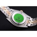 Super Clone Rolex Day-Date Black Dial SRL78 36 mm — movement / caseback view