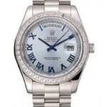 Super Clone Rolex Day-Date Blue Dial 1453962 40 mm
