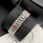 Super Clone Rolex Day-Date Blue Ombré Diamond Dial 128236-0005 36 mm — clasp and links