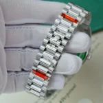Super Clone Rolex Day-Date Bright Black Diamond Dial 228396tbr-0012 40 mm — side profile
