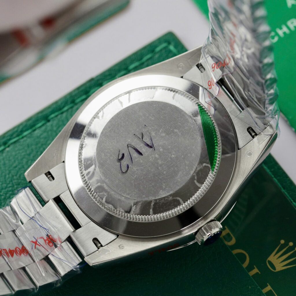 Super Clone Rolex Day-Date Bright Blue Diamond Dial 128239-0069 36 mm — view 9