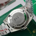 Super Clone Rolex Day-Date Bright Blue Diamond Dial 128239-0069 36 mm — view 9