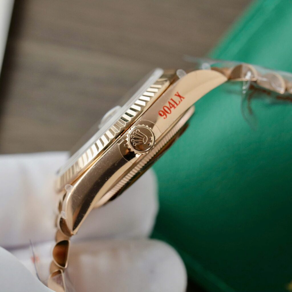 Super Clone Rolex Day-Date Brown Ombré Dial 128235-0075 36 mm — view 9
