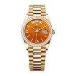 Super Clone Rolex Day-Date Carnelian Dial 128348RBR 36 mm