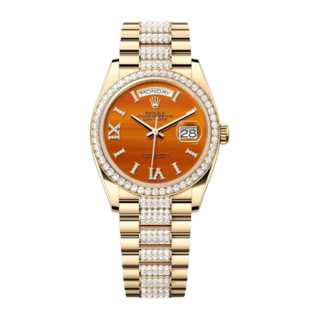 Super Clone Rolex Day-Date Carnelian Dial 228348RBR 36 mm