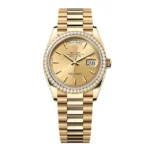 Super Clone Rolex Day-Date Champagne Dial 128348rbr-0026 36 mm – Swiss SuperClone