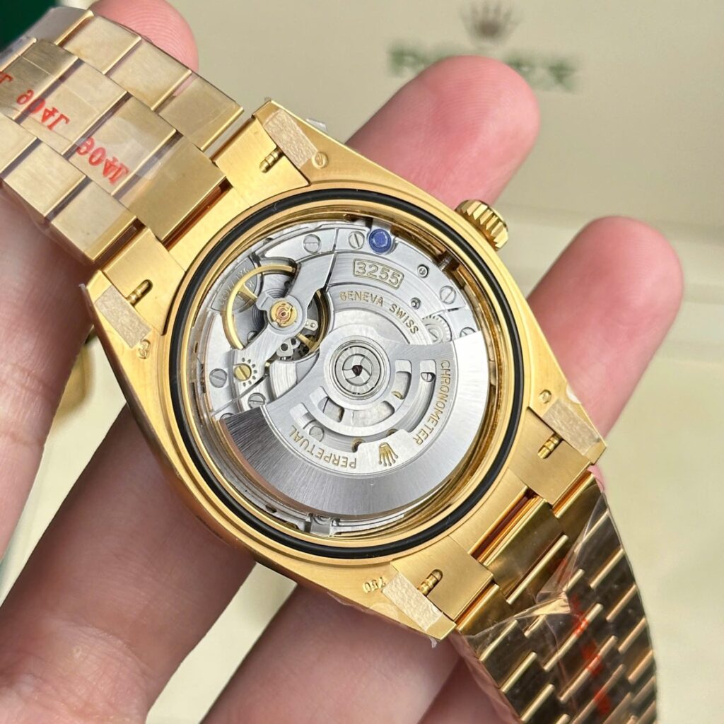Super Clone Rolex Day-Date Champagne Diamond Dial 128238-0132 36 mm — view 12