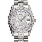 Super Clone Rolex Day-Date Diamond Dial 621612 37 mm