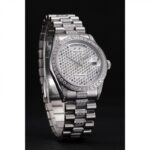 Super Clone Rolex Day-Date Diamond Dial 621612 37 mm — case and bezel