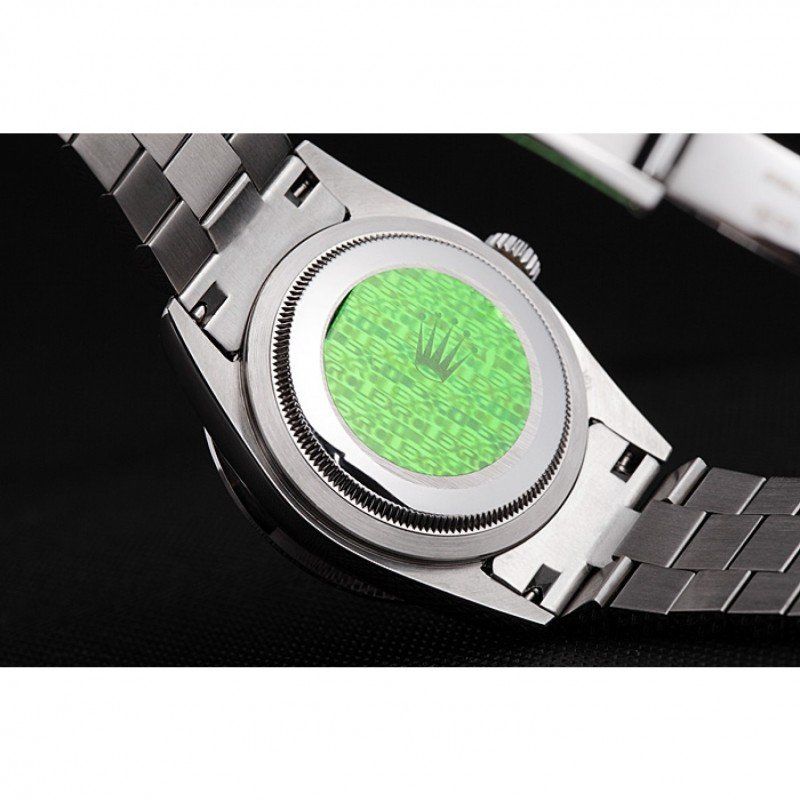 Super Clone Rolex Day-Date Diamond Dial 621612 37 mm — on leather display
