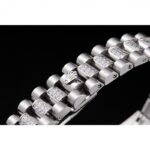 Super Clone Rolex Day-Date Diamond Dial 621612 37 mm — movement / caseback view