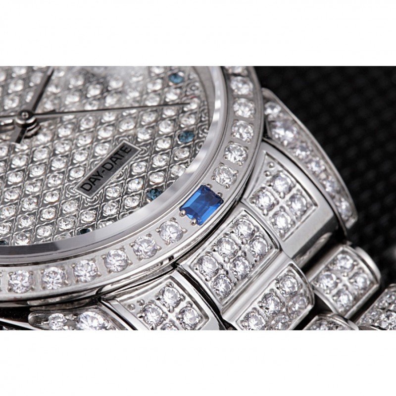 Super Clone Rolex Day-Date Diamond Dial 621613 37 mm — view 10
