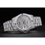 Super Clone Rolex Day-Date Diamond Dial 621613 37 mm — bracelet detail