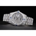 Super Clone Rolex Day-Date Diamond Dial 621613 37 mm — side profile