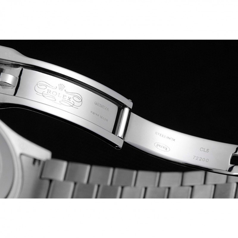Super Clone Rolex Day-Date Diamond Dial 621613 37 mm — on leather display