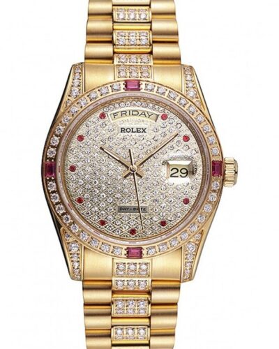 Super Clone Rolex Day-Date Diamond Dial 621614 37 mm – Swiss SuperClone