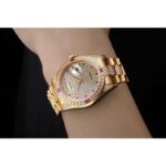 Super Clone Rolex Day-Date Diamond Dial 621614 37 mm — view 11