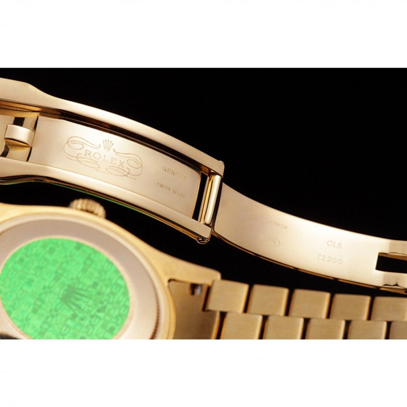 Super Clone Rolex Day-Date Diamond Dial 621615 37 mm — clasp and links
