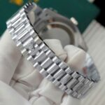 Super Clone Rolex Day-Date Diamond-Paved Dial 128399tbr-0005 36 mm — bracelet detail