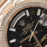 Super Clone Rolex Day-Date Eisenkiesel Diamond Dial 128235-0041 36 mm — bracelet detail